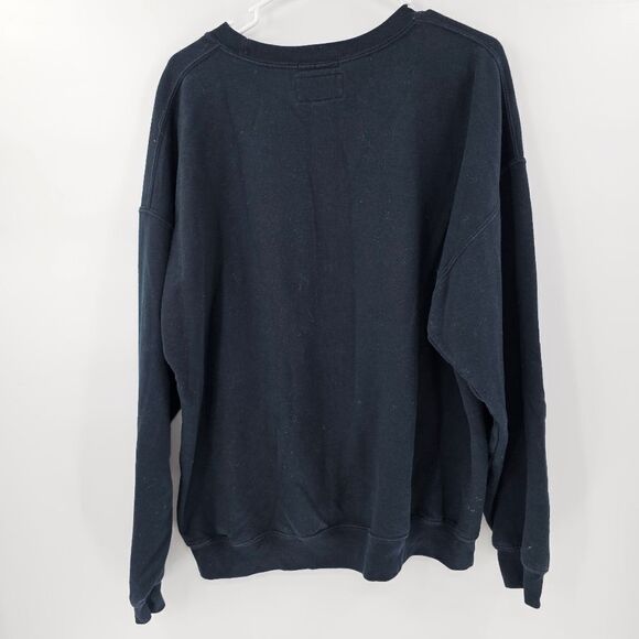 American rag xl christmas sweater sweatshirt black reindeer ugly - Picture 2 of 3